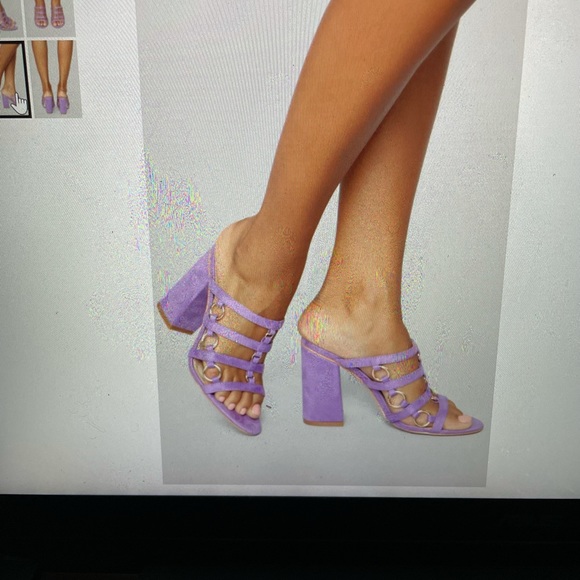 FashionNova all at once heeled sandals. US 8 - Picture 8 of 9